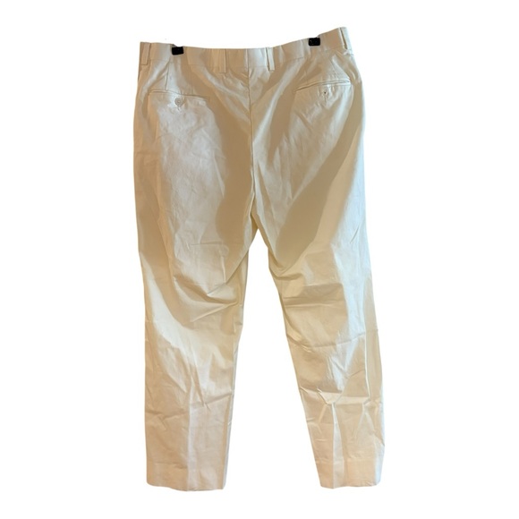 Saks Fifth Avenue Cream Trousers - Picture 3 of 5